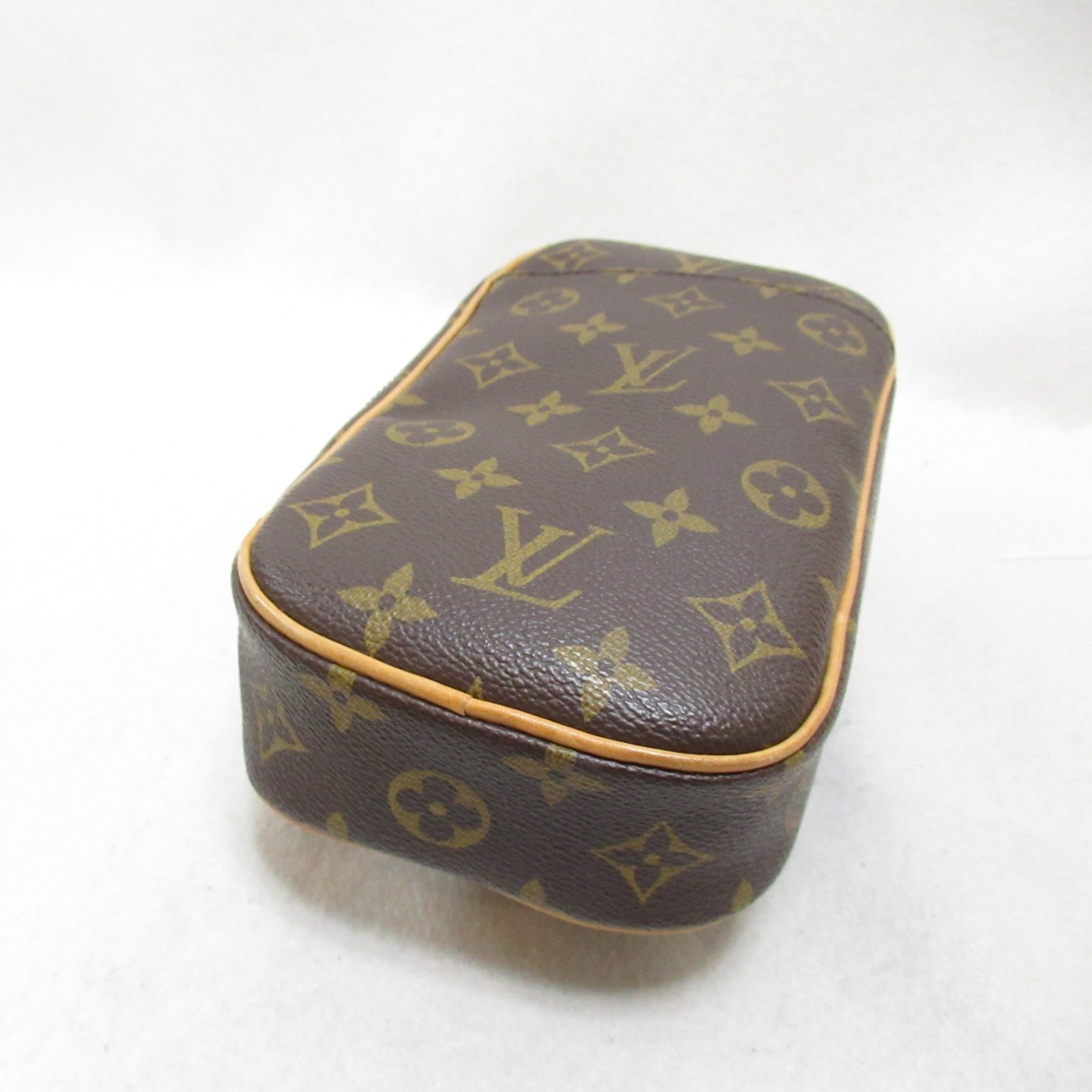 Louis Vuitton LOUIS VUITTON Pochette Ganju Waist Bag Body Coated Canvas Monogram Women's Brown M51870