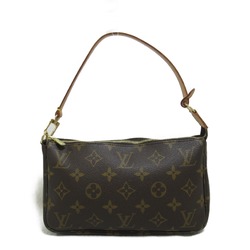 Louis Vuitton LOUIS VUITTON Pochette Accessoires Pouch Bag Coated Canvas Monogram Women's Brown M51980