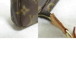 Louis Vuitton LOUIS VUITTON Pochette Accessoires Pouch Bag Coated Canvas Monogram Women's Brown M51980