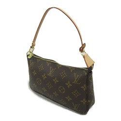 Louis Vuitton LOUIS VUITTON Pochette Accessoires Pouch Bag Coated Canvas Monogram Women's Brown M51980