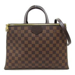 Louis Vuitton LOUIS VUITTON Brompton 2-way shoulder bag Bag Coated canvas Damier Women's Brown N41582