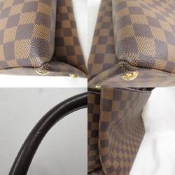 Louis Vuitton LOUIS VUITTON Brompton 2-way shoulder bag Bag Coated canvas Damier Women's Brown N41582