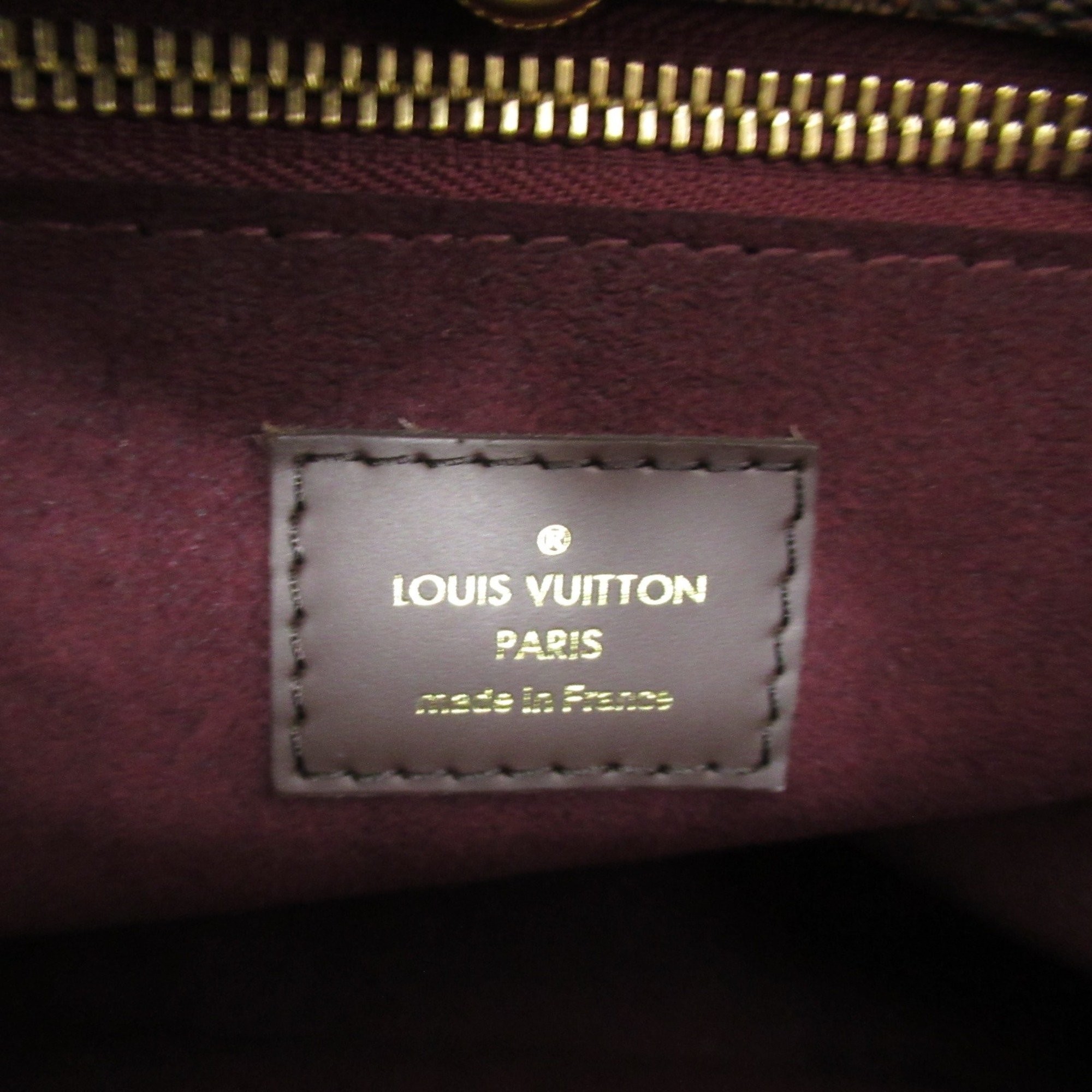 Louis Vuitton LOUIS VUITTON Brompton 2-way shoulder bag Bag Coated canvas Damier Women's Brown N41582