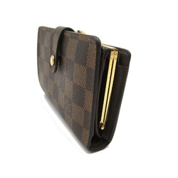 Louis Vuitton LOUIS VUITTON Portefeuille Viennois Bi-fold Wallet Coated Canvas Damier Men's Women's Brown N61674