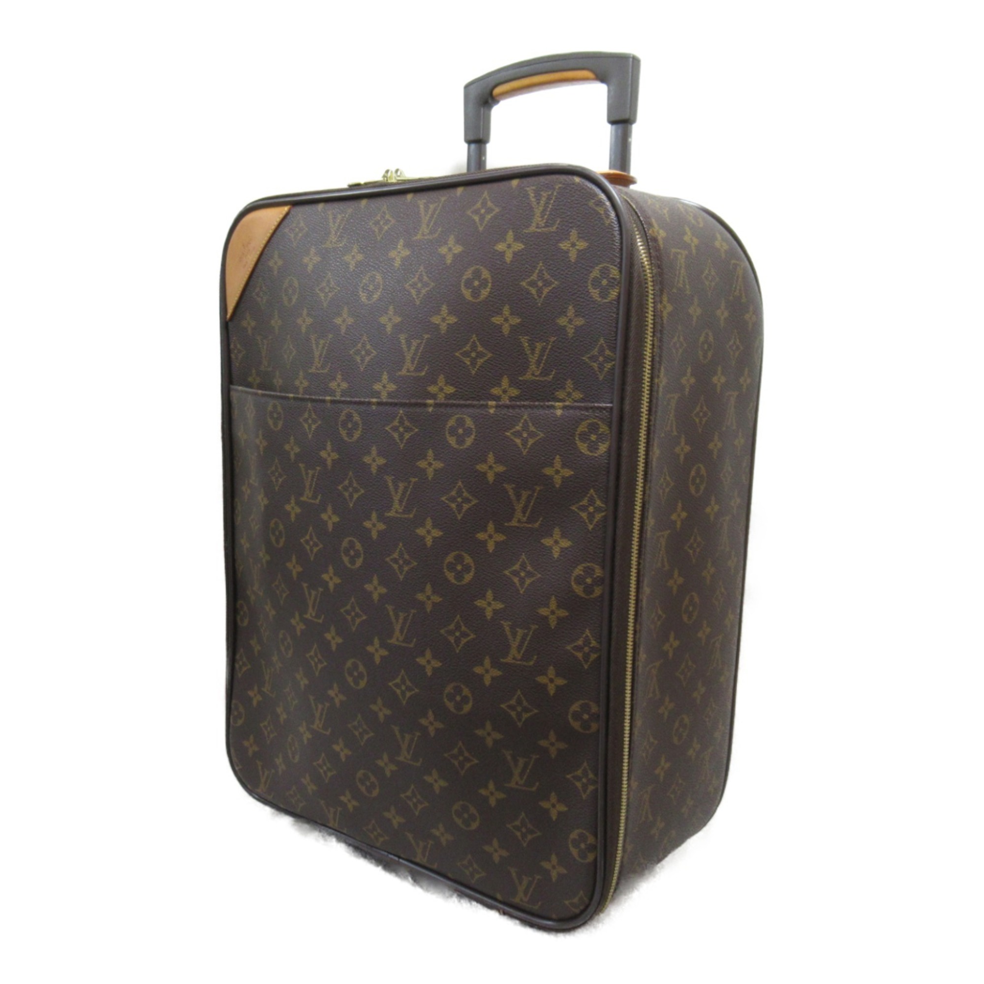 Louis Vuitton Pegasus 45 Carry Bag, Canvas, Monogram, Men's, Women's, Brown, M23293