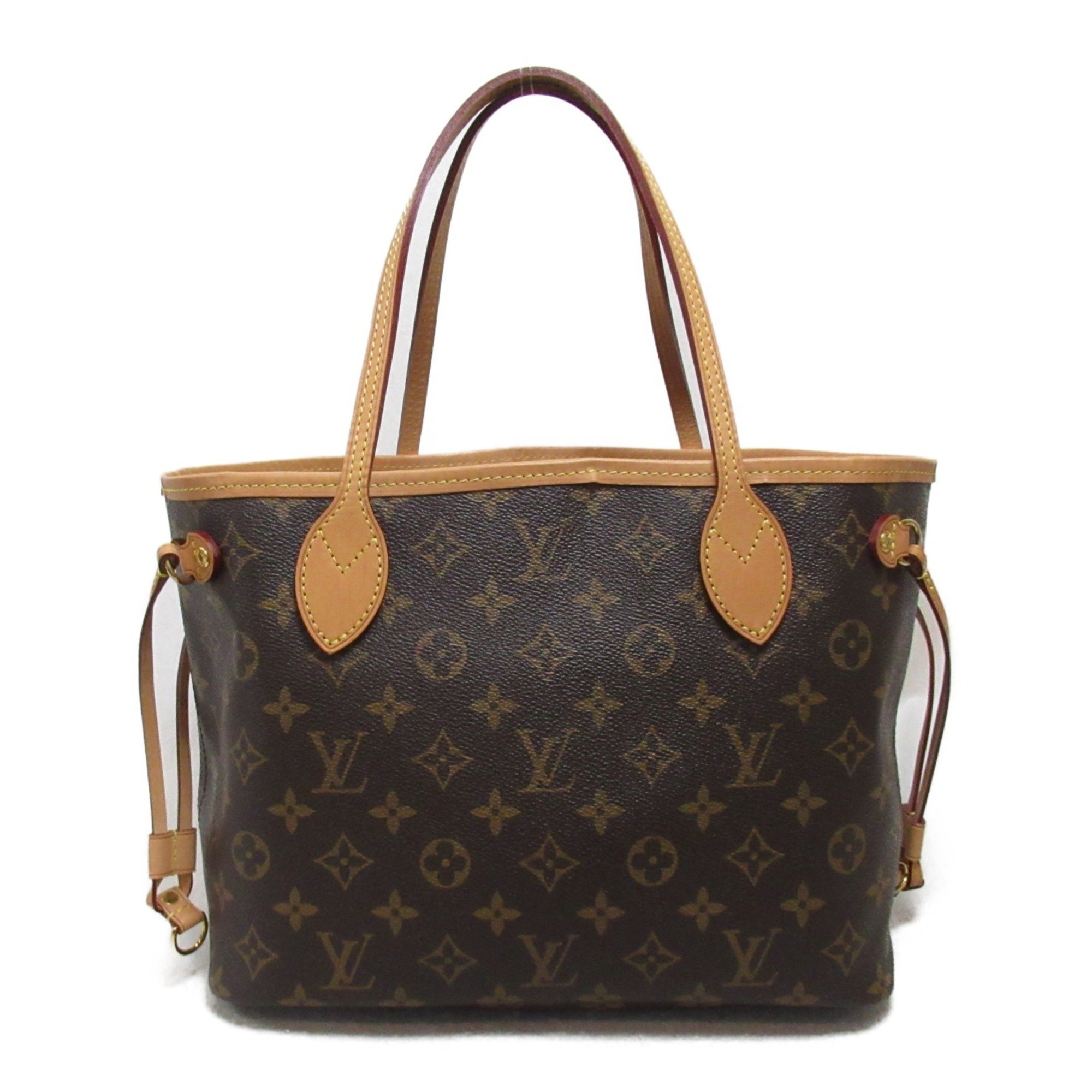 Louis Vuitton Neverfull PM Bag, Coated Canvas, Monogram, Women's, Brown, M41245