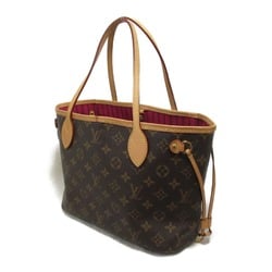 Louis Vuitton Neverfull PM Bag, Coated Canvas, Monogram, Women's, Brown, M41245