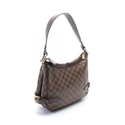 Louis Vuitton Highbury Damier Ebene Shoulder Bag, Coated Canvas, Leather, Women's, Brown, N51200