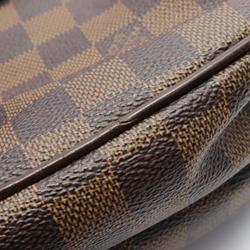 Louis Vuitton Highbury Damier Ebene Shoulder Bag, Coated Canvas, Leather, Women's, Brown, N51200