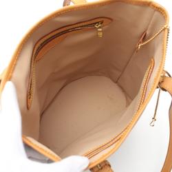 Louis Vuitton Bucket GM Shoulder Bag, Coated Canvas, Leather, Monogram, Women's, Brown, M42236