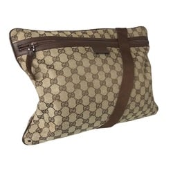 GUCCI Sling Bag Shoulder for Women GG Canvas Brown 90477 213317