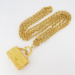 Chanel Necklace Matelasse GP Plated Gold Women's