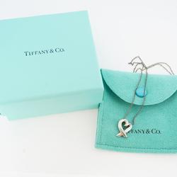 Tiffany Necklace Loving Heart 925 Silver Women's