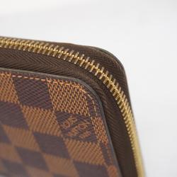 Louis Vuitton Long Wallet Damier Zippy N60015 Ebene Men's Women's