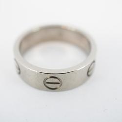 Cartier Ring Love K18WG White Gold Ladies