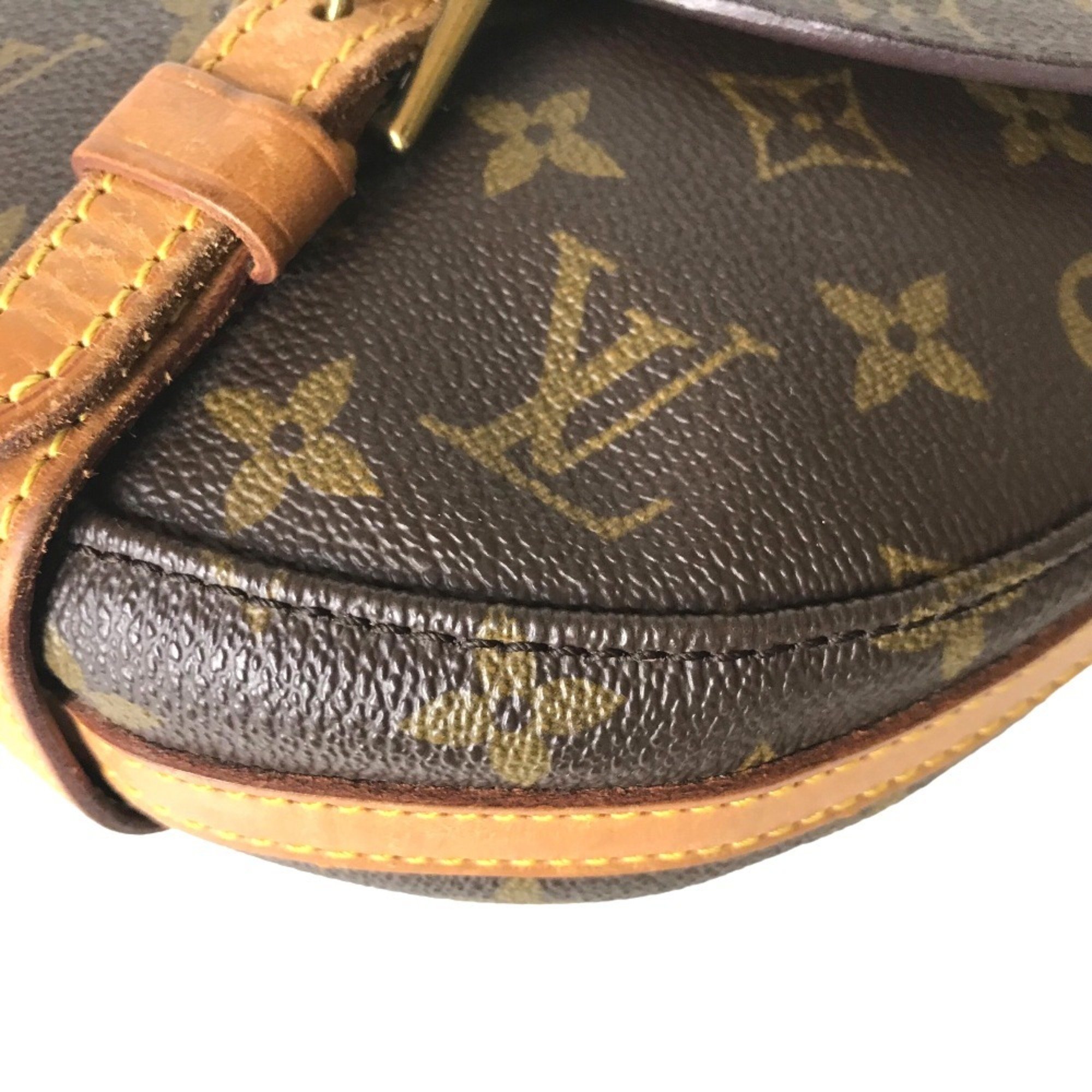 LOUIS VUITTON Chantilly PM Sling Bag Shoulder Women's Monogram Canvas Brown M40646