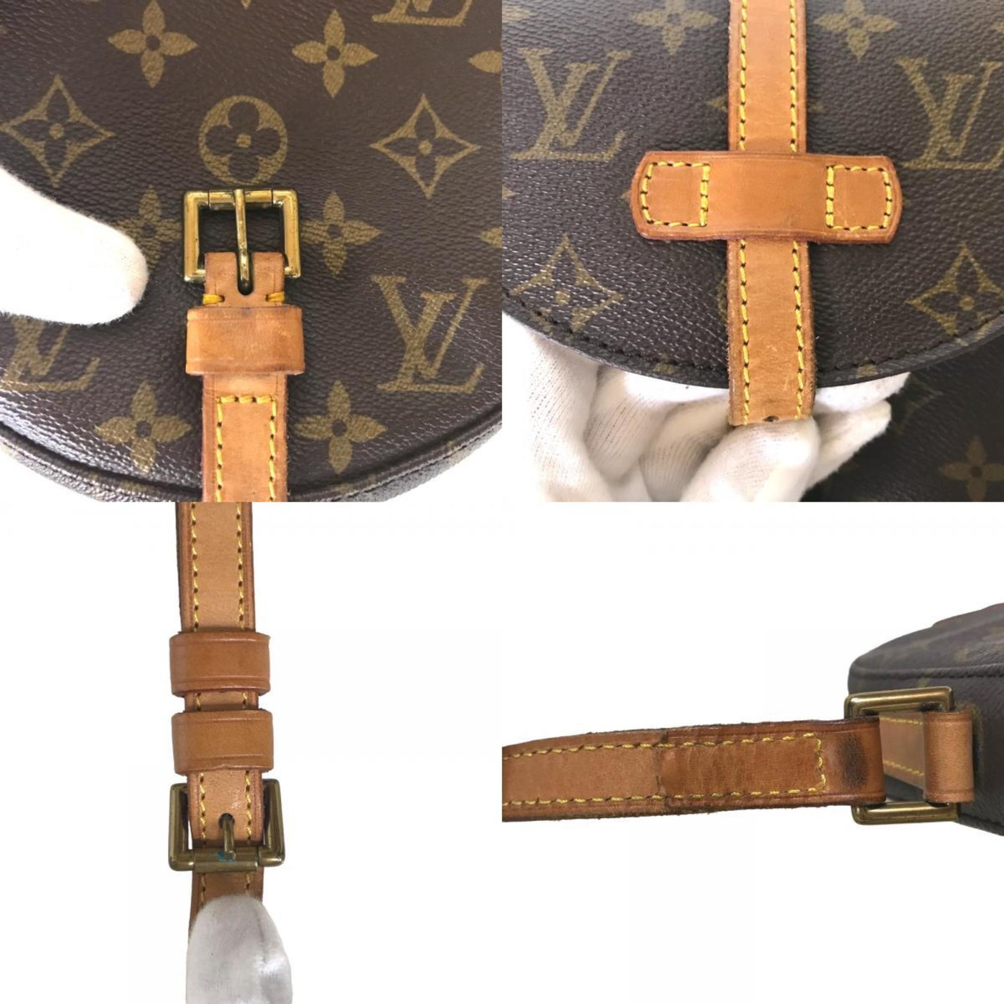 LOUIS VUITTON Chantilly PM Sling Bag Shoulder Women's Monogram Canvas Brown M40646