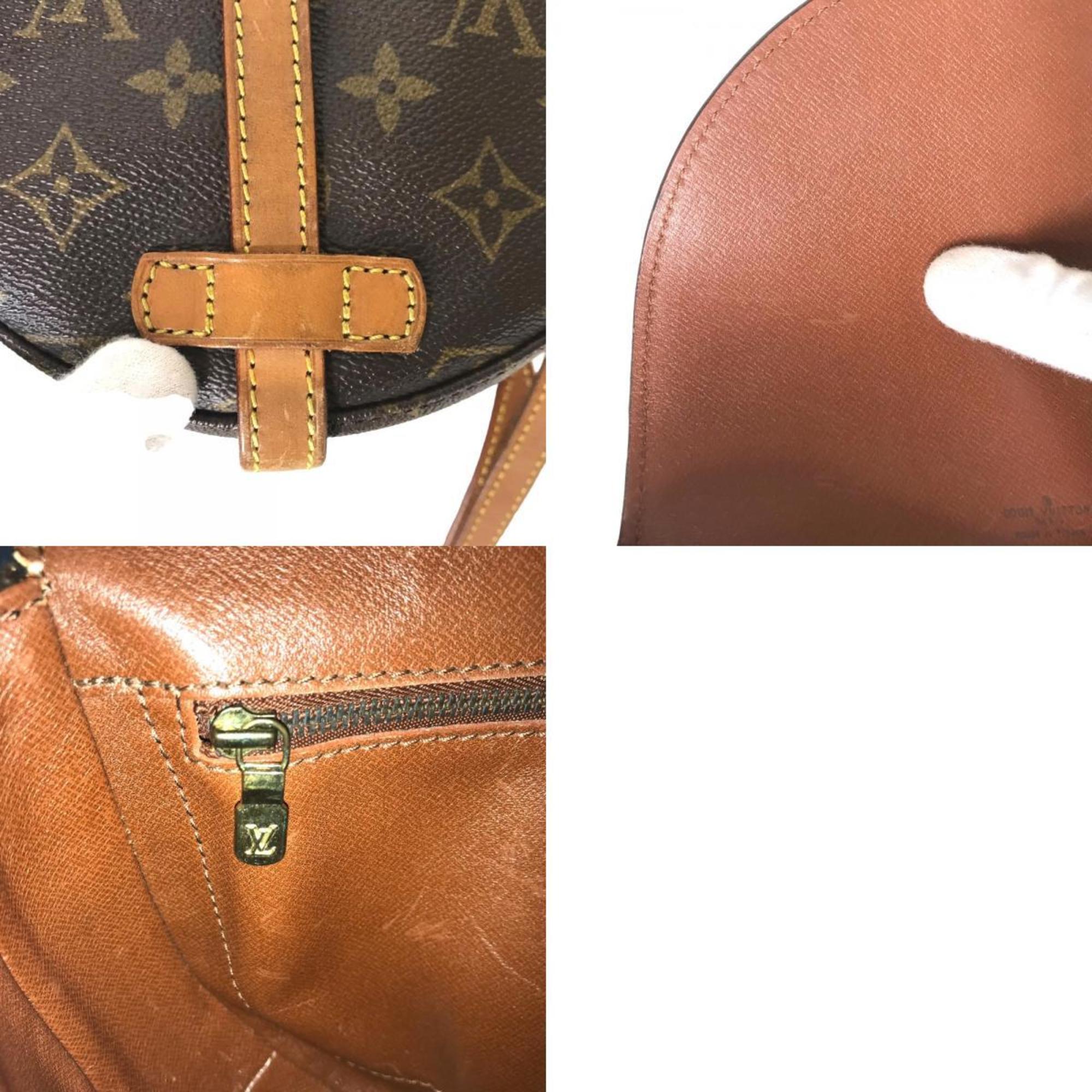 LOUIS VUITTON Chantilly PM Sling Bag Shoulder Women's Monogram Canvas Brown M40646