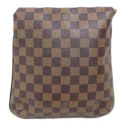 Louis Vuitton Musette Salsa Long Shoulder Bag Coated Canvas Damier Women's Brown N51300