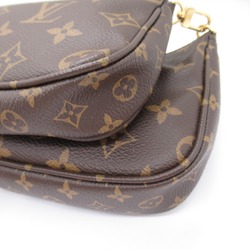 Louis Vuitton LOUIS VUITTON Multi Pochette Accessoires Shoulder Bag Coated Canvas Monogram Women's Brown M44840