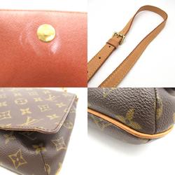 Louis Vuitton Musette Tango Long Shoulder Bag, Coated Canvas, Monogram, Women's, Brown, M51388