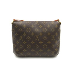 Louis Vuitton Musette Tango Long Shoulder Bag, Coated Canvas, Monogram, Women's, Brown, M51388