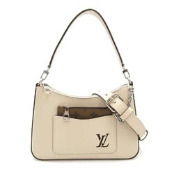 LOUIS VUITTON Marel Shoulder Bag Leather Epi Women's White M80688