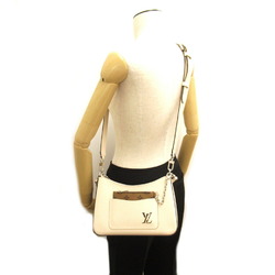 LOUIS VUITTON Marel Shoulder Bag Leather Epi Women's White M80688