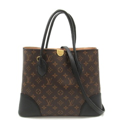 Louis Vuitton Flandrin Tote Bag, Coated Canvas, Monogram, Women's, Brown, M41595