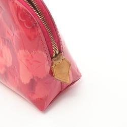 Louis Vuitton LOUIS VUITTON Pochette Tick Pouch Bag Coated Canvas Leather Monogram Ikat Flower Women's Pink M90045