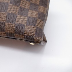 Louis Vuitton Brompton Shoulder Bag, Coated Canvas, Damier, Women's, Brown, N41582