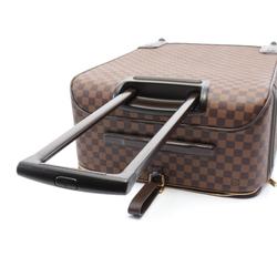 Louis Vuitton Pegasus 65 Damier Ebene Carry Bag Coated Canvas Leather Men's Women's Brown N23295