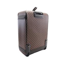 Louis Vuitton Pegasus 65 Damier Ebene Carry Bag Coated Canvas Leather Men's Women's Brown N23295