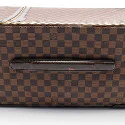 Louis Vuitton Pegasus 65 Damier Ebene Carry Bag Coated Canvas Leather Men's Women's Brown N23295