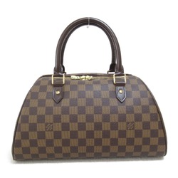 Louis Vuitton LOUIS VUITTON Rivera MM Handbag Bag Coated Canvas Damier Women's Brown N41434