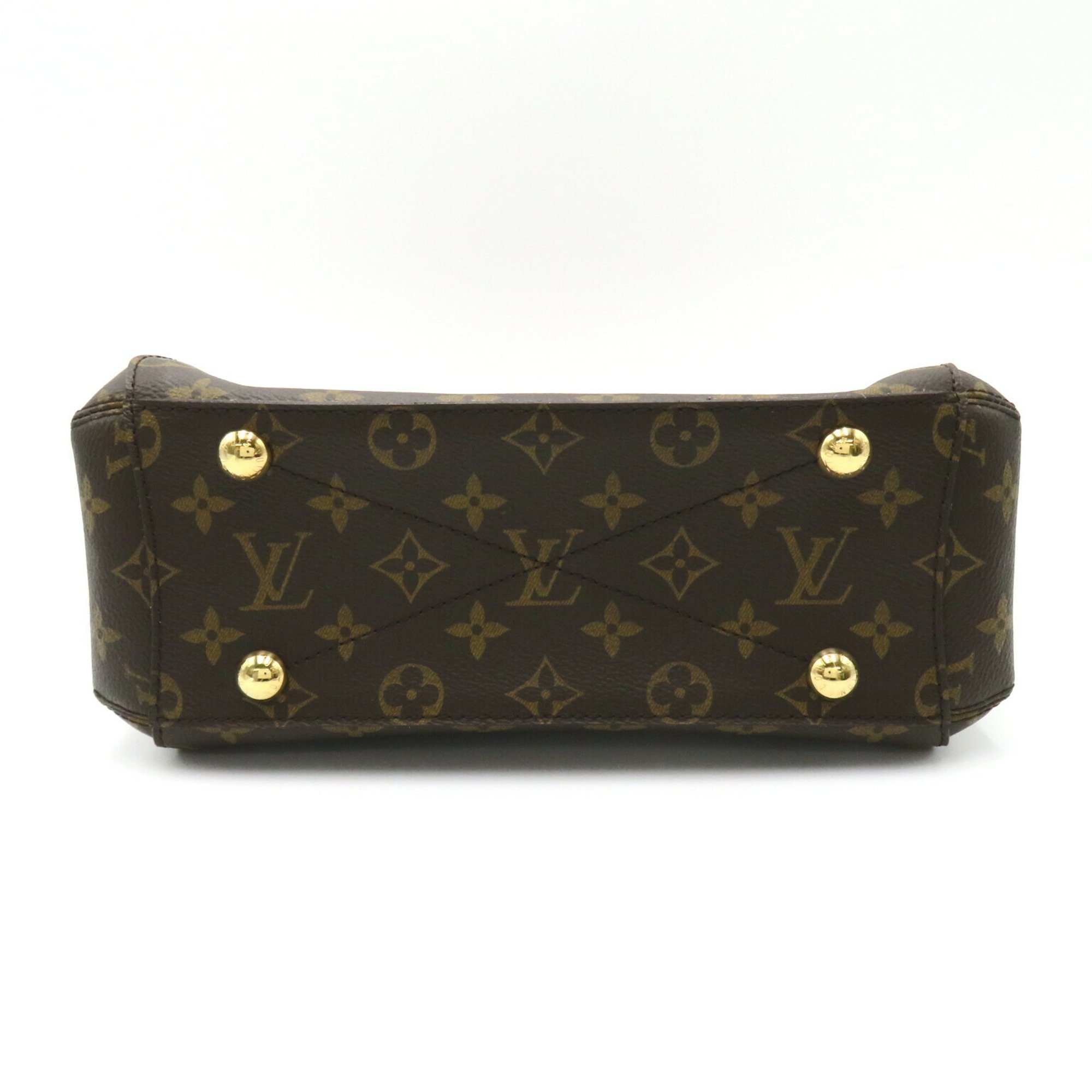 Louis Vuitton Montaigne BB Bag, Coated Canvas, Monogram, Women's, Brown, M41055