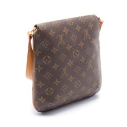 Louis Vuitton Musette Salsa Short Strap Monogram Shoulder Bag, Coated Canvas, Leather, Women's, Brown, M51258