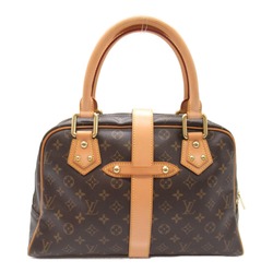 Louis Vuitton Manhattan GM Handbag, Coated Canvas, Monogram, Women's, Brown, M40025