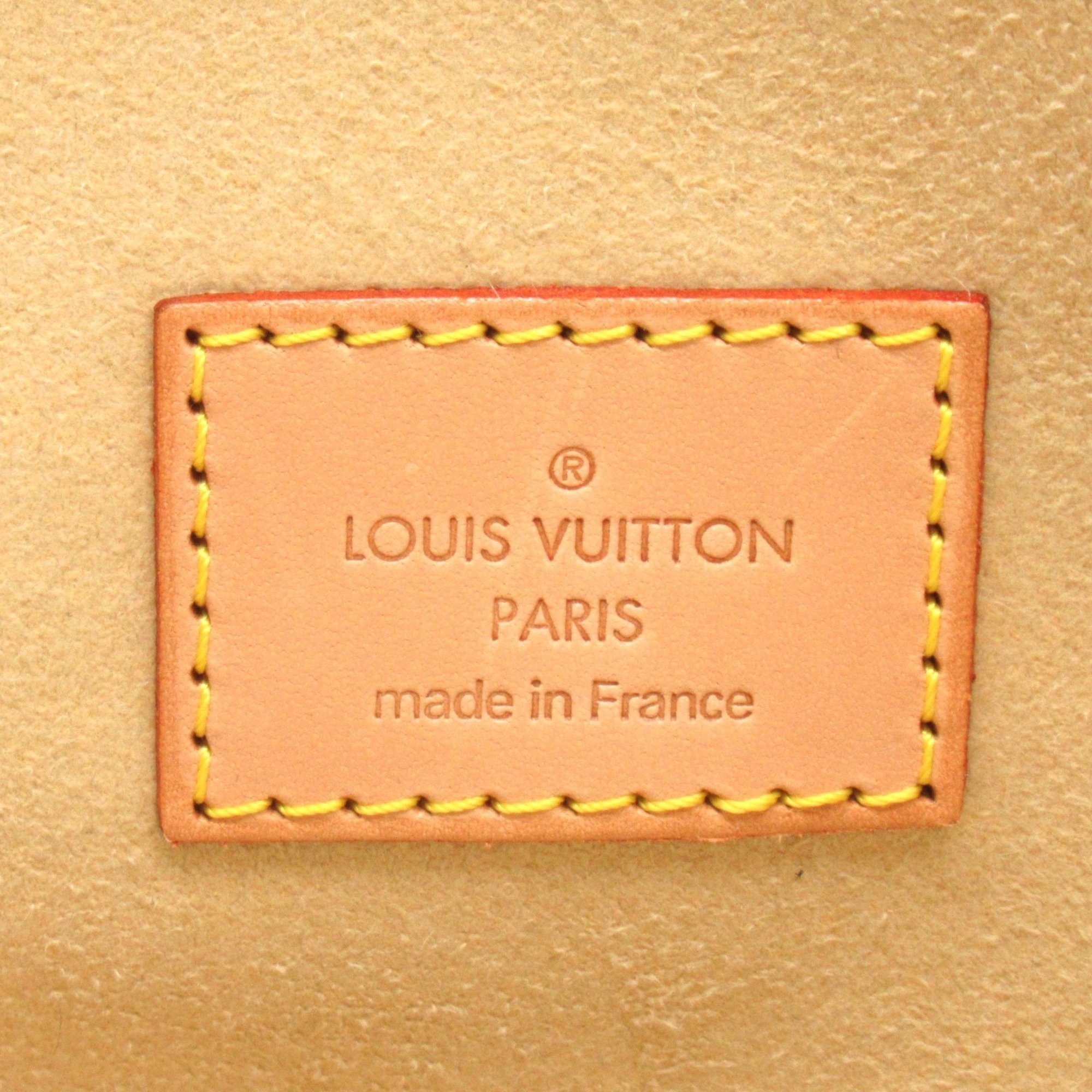 Louis Vuitton Manhattan GM Handbag, Coated Canvas, Monogram, Women's, Brown, M40025