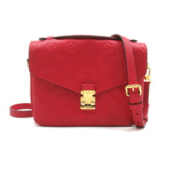 Louis Vuitton LOUIS VUITTON Pochette Metis MM 2way Shoulder Bag Leather Monogram Empreinte Women's Red M41488