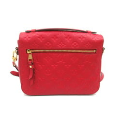 Louis Vuitton LOUIS VUITTON Pochette Metis MM 2way Shoulder Bag Leather Monogram Empreinte Women's Red M41488