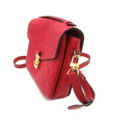 Louis Vuitton LOUIS VUITTON Pochette Metis MM 2way Shoulder Bag Leather Monogram Empreinte Women's Red M41488