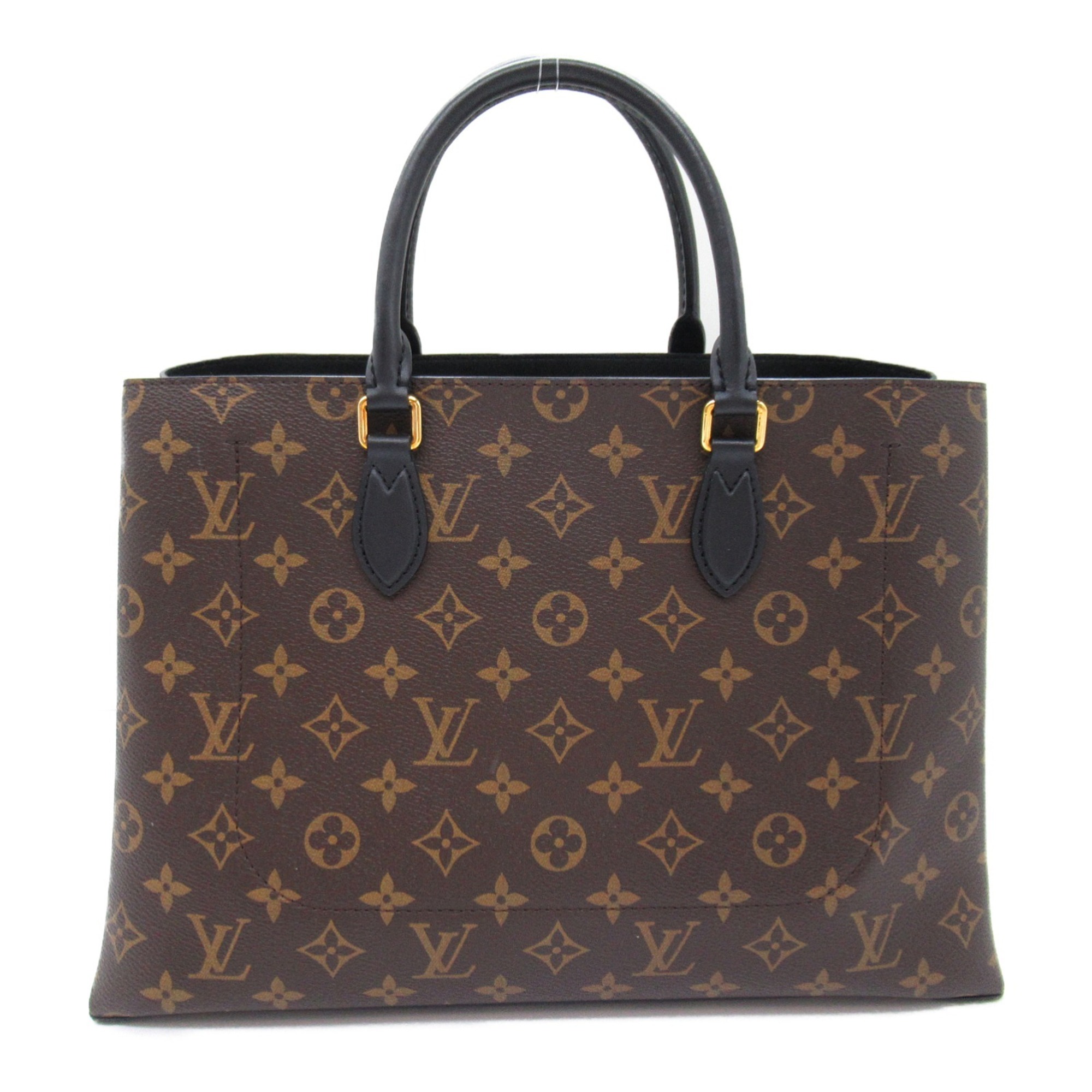 Louis Vuitton LOUIS VUITTON Flower Tote Shoulder Bag Coated Canvas Monogram Women's Brown M43550