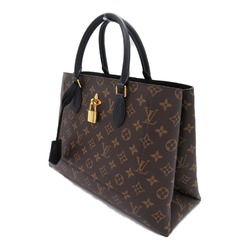 Louis Vuitton LOUIS VUITTON Flower Tote Shoulder Bag Coated Canvas Monogram Women's Brown M43550