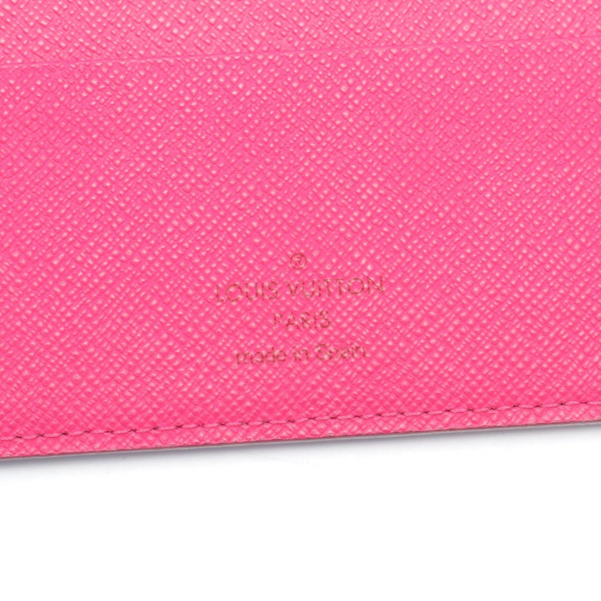 Louis Vuitton LOUIS VUITTON Portefeuille Ansolite Monogram Multicolor Bi-fold Long Wallet Coated Canvas Women's Black M93754