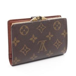 Louis Vuitton LOUIS VUITTON Portemonnay Bi-fold Wallet Monogram Coated Canvas Women's Brown M61674