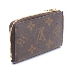 Louis Vuitton LOUIS VUITTON Portecle Noah Monogram Olympe Bleu Wallet/Coin Case Wallet Coated Canvas Leather Women's Brown Blue M83612