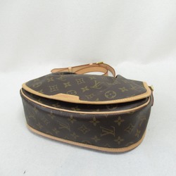 Louis Vuitton Menilmontant PM Shoulder Bag, Coated Canvas, Monogram, Women's, Brown, M40474