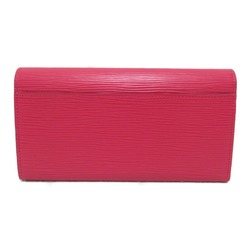 Louis Vuitton LOUIS VUITTON Portefeuille Sarah Bi-fold Long Wallet Leather Epi Women's Pink M62560