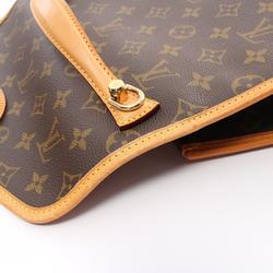 Louis Vuitton Bel Air Monogram Handbag Bag Coated Canvas Leather Women's Brown M51122